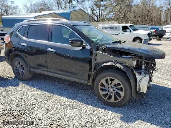 2016 Nissan Rogue SV with VIN 5N1AT2MV3GC855132, listed as a Copart auction lot 49412885 with 135,514 mi miles and Salvage Title. Bid and sale history available at carsss.com. Image 4.
