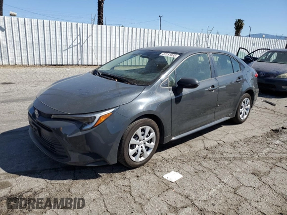 2023 Toyota Corolla Hybrid LE with VIN JTDBCMFE1P3023970, listed as a Copart auction lot 47251885 with 18,484 mi miles and Salvage Title. Bid and sale history available at carsss.com. Image 1.