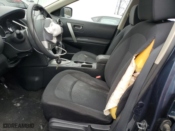 2015 Nissan Rogue Select S with VIN JN8AS5MT9FW662475, listed as a Copart auction lot 83442044 with 117,556 mi miles and Salvage Title. Bid and sale history available at carsss.com. Image 7.