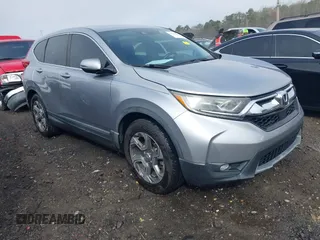 2017 Honda CR-V EX-L with VIN 7FARW1H82HE005837, listed as a IAAI auction lot 41792823 with 182,197 mi miles. Bid and sale history available at carsss.com. Image 1.