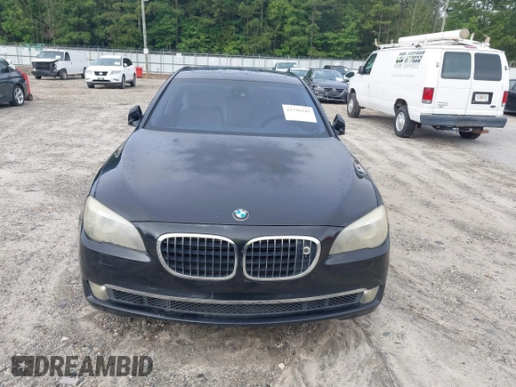 2010 BMW 7 Series 750Li with VIN WBAKB8C54ACY63650, listed as a IAAI auction lot 42756245 with 127,405 mi miles and . Bid and sale history available at DreamBid. Image 6.