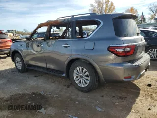 2022 Nissan Armada SV with VIN JN8AY2AC5N9162151, listed as a Copart auction lot 81834284 with Not Provided miles and Salvage Title. Bid and sale history available at carsss.com. Image 2.
