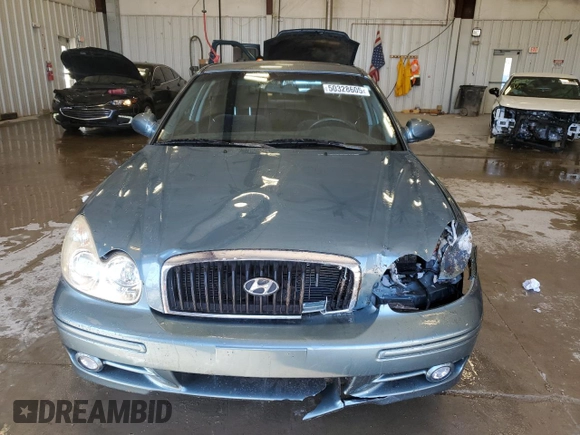 2005 Hyundai Sonata GL with VIN KMHWF25H45A148460, listed as a Copart auction lot 50328605 with 119,038 mi miles and Non Repairable. Bid and sale history available at carsss.com. Image 5.