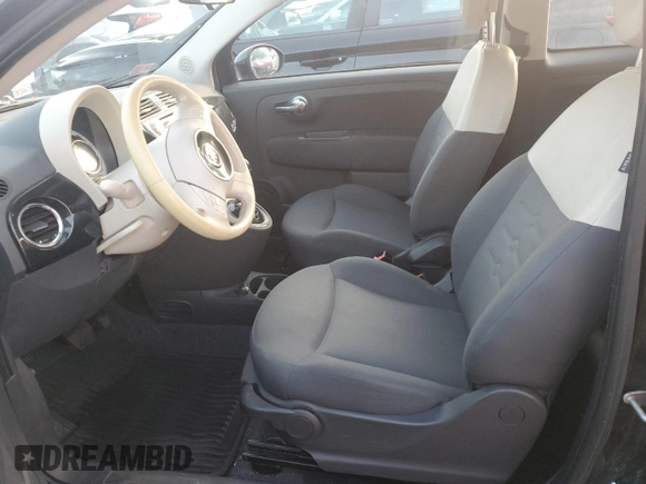 2013 FIAT 500 Pop с VIN 3C3CFFDR5DT686315, выставлен на аукционе Copart как лот 43109845 с пробегом Не указан миль и Списание • Salvage title. История ставок и продаж доступна на DreamBid. Изображение 7.