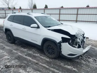2019 Jeep Cherokee Altitude with VIN 1C4PJLLX9KD416808, listed as a IAAI auction lot 41625084 with 67,544 mi miles. Bid and sale history available at carsss.com. Image 1.