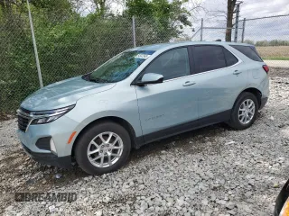 2022 Chevrolet Equinox LT z VIN 2GNAXKEV8N6141114, wystawiony jako Copart lot #54547565 z przebiegiem 39 569 mil mil oraz Szkoda całkowita • Salvage title. Historia ofert i sprzedaży dostępna na DreamBid. Obrazek 1.