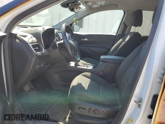 2020 Chevrolet Equinox LT with VIN 3GNAXUEV4LS541858, listed as a Copart auction lot 53329705 with 50,785 mi miles and Salvage Title. Bid and sale history available at DreamBid. Image 7.