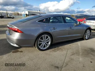 2019 Audi A7 Prestige with VIN WAUS2AF22KN058454, listed as a Copart auction lot 45555485 with 44,306 mi miles and Salvage Title. Bid and sale history available at carsss.com. Image 3.