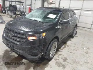 2017 Ford Edge Titanium with VIN 2FMPK4K96HBC47993, listed as a IAAI auction lot 41391418 with 132,532 mi miles. Bid and sale history available at carsss.com. Image 2.