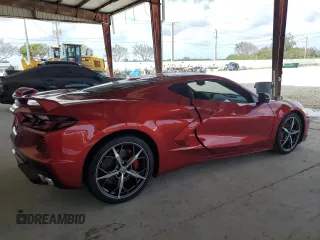 2021 Chevrolet Corvette 3LT with VIN 1G1YC2D43M5124610, listed as a Copart auction lot 79023594 with 0 mi miles and Salvage Title. Bid and sale history available at carsss.com. Image 3.