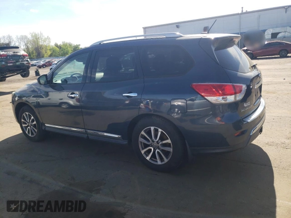 2013 Nissan Pathfinder SL with VIN 5N1AR2MM5DC646279, listed as a Copart auction lot 55074215 with 128,296 mi miles and Clean Title. Bid and sale history available at carsss.com. Image 2.