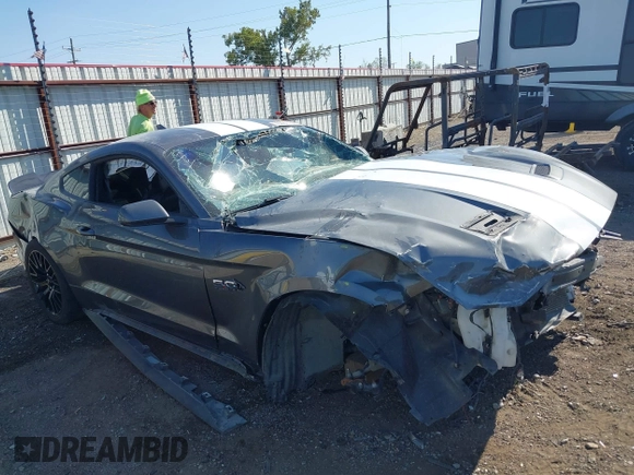 2021 Ford Mustang GT with VIN 1FA6P8CF2M5118909, listed as a IAAI auction lot 40580656 with 46,924 mi miles and . Bid and sale history available at DreamBid. Image 1.
