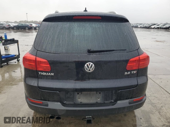 2013 Volkswagen Tiguan SE with VIN WVGAV3AX3DW617393, listed as a Copart auction lot 83616524 with 119,260 mi miles and Salvage title. Bid and sale history available at DreamBid. Image 6.