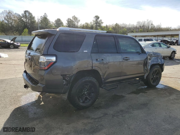 2014 Toyota 4Runner SR5 with VIN JTEZU5JR6E5069965, listed as a Copart auction lot 49981255 with 147,141 mi miles and Salvage Title. Bid and sale history available at carsss.com. Image 3.