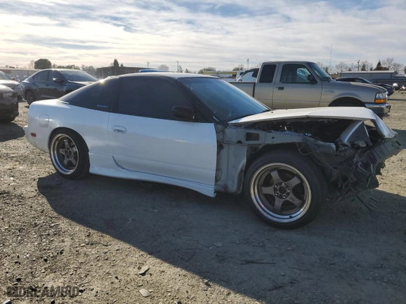 1992 Nissan 240SX SE Ltd Edition with VIN JN1MS36P0NW111978, listed as a Copart auction lot 86739204 with 297311 miles and Salvage Title. Bid and sale history available at carsss.com. Image 4.