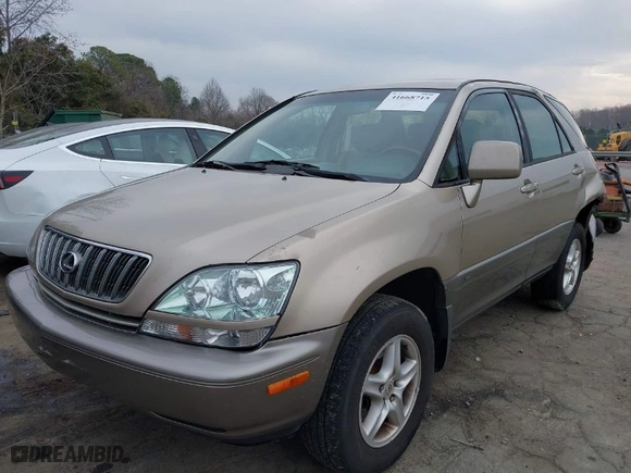 2003 Lexus RX 300 with VIN JTJGF10U830163406, listed as a IAAI auction lot 41668715 with 245,307 mi miles. Bid and sale history available at carsss.com. Image 2.