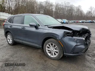 2024 Honda CR-V EX-L with VIN 2HKRS4H77RH467846, listed as a Copart auction lot 51427505 with 25,014 mi miles and Salvage Title. Bid and sale history available at carsss.com. Image 4.