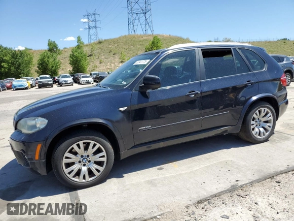 2012 BMW X5 50i with VIN 5UXZV8C59CL426057, listed as a Copart auction lot 63341775 with 92,822 mi miles and Clean title. Bid and sale history available at DreamBid. Image 1.
