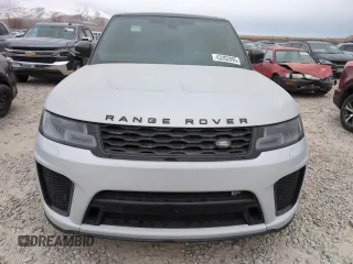 2022 Land Rover Range Rover Sport SVR with VIN SALWZ2RE2NA220101, listed as a Copart auction lot 54006325 with 24,809 mi miles and Salvage title. Bid and sale history available at DreamBid. Image 5.