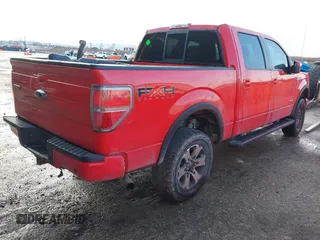 2011 Ford F-150 XLT with VIN 1FTFW1ETXBFC89731, listed as a IAAI auction lot 41709728 with 1 mi miles. Bid and sale history available at carsss.com. Image 4.