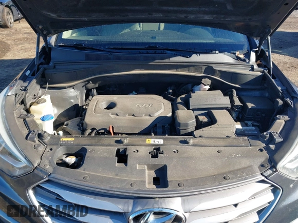 2017 Hyundai Santa Fe 2.4L with VIN 5XYZTDLB0HG453575, listed as a IAAI auction lot 41036334 with 114,031 mi miles and . Bid and sale history available at DreamBid. Image 10.