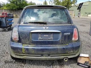 2006 MINI Hardtop с VIN WMWRC33586TK70945, выставлен на аукционе Copart как лот 57802225 с пробегом 131 581 миль миль и Чистый • Clean title. История ставок и продаж доступна на DreamBid. Изображение 6.