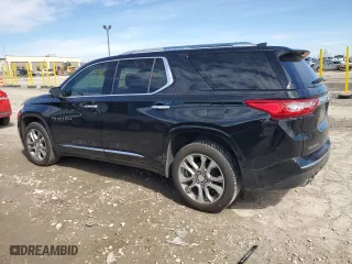 2018 Chevrolet Traverse Premier with VIN 1GNERKKW9JJ172720, listed as a Copart auction lot 49120525 with 166,186 mi miles and Salvage Title. Bid and sale history available at carsss.com. Image 2.