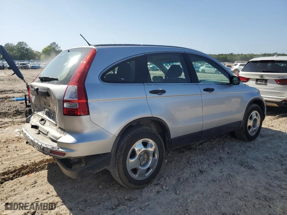 2011 Honda CR-V LX with VIN 3CZRE3H34BG701576, listed as a Copart auction lot 52020295 with 245,616 mi miles and Salvage Title. Bid and sale history available at carsss.com. Image 3.