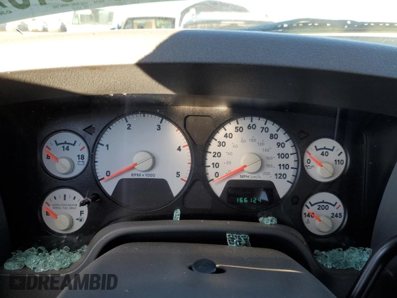2007 Dodge Ram 2500 SLT with VIN 3D7KS28A47G840547, listed as a Copart auction lot 87749915 with 166,124 mi miles and Salvage Title. Bid and sale history available at carsss.com. Image 9.