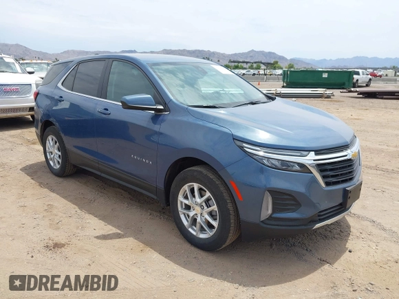 2024 Chevrolet Equinox LT with VIN 3GNAXUEG4RL344290, listed as a IAAI auction lot 42761923 with 29,056 mi miles and . Bid and sale history available at DreamBid. Image 1.