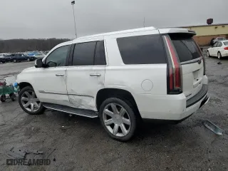 2019 Cadillac Escalade Luxury with VIN 1GYS4BKJ0KR213635, listed as a Copart auction lot 82604024 with 0 mi miles and Salvage Title. Bid and sale history available at carsss.com. Image 2.