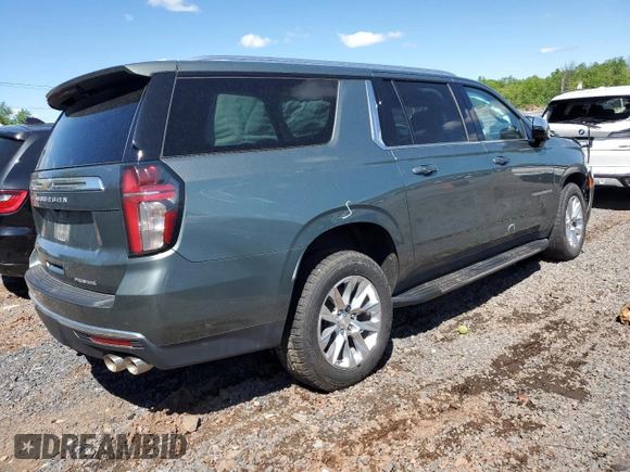 2023 Chevrolet Suburban Premier with VIN 1GNSKFKD0PR278738, listed as a Copart auction lot 56220235 with 58,718 mi miles and Non Repairable. Bid and sale history available at DreamBid. Image 3.