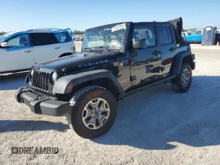 2016 Jeep Wrangler Unlimited Rubicon with VIN 1C4BJWFG5GL106403, listed as a Copart auction lot 81461894 with Not provided miles and Salvage title. Bid and sale history available at DreamBid. Image 1.