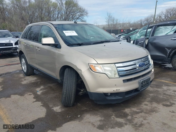 2007 Ford Edge SEL with VIN 2FMDK38C07BA53913, listed as a IAAI auction lot 41874746 with 166,861 mi miles. Bid and sale history available at carsss.com. Image 1.
