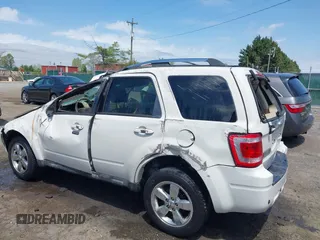 2011 Ford Escape Limited with VIN 1FMCU9EG5BKB08855, listed as a IAAI auction lot 42073027 with 145,471 mi miles and . Bid and sale history available at DreamBid. Image 3.