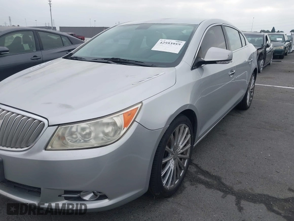 2011 Buick LaCrosse CXL with VIN 1G4GC5ED7BF331457, listed as a IAAI auction lot 42593959 with 260,214 mi miles and . Bid and sale history available at DreamBid. Image 6.