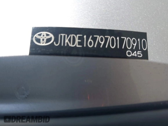 2007 Scion tC Spec with VIN JTKDE167970170910, listed as a IAAI auction lot 41993835 with 140,472 mi miles. Bid and sale history available at carsss.com. Image 9.