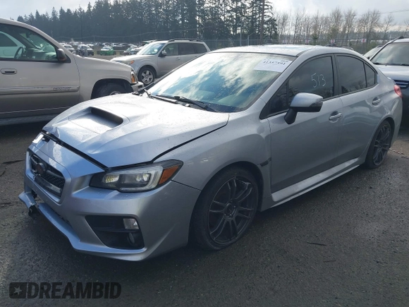 2017 Subaru WRX Limited with VIN JF1VA1N6XH8814620, listed as a IAAI auction lot 41357591 with 93,060 mi miles. Bid and sale history available at carsss.com. Image 2.