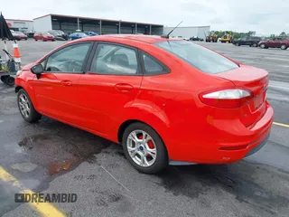 2014 Ford Fiesta SE with VIN 3FADP4BJ7EM205299, listed as a IAAI auction lot 42109032 with 145,797 mi miles. Bid and sale history available at carsss.com. Image 3.