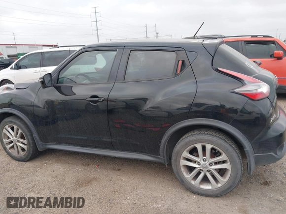 2015 Nissan Juke SV with VIN JN8AF5MR7FT502217, listed as a IAAI auction lot 41748106 with 97,200 mi miles. Bid and sale history available at carsss.com. Image 14.
