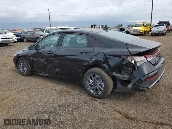 2024 Hyundai Elantra SEL with VIN KMHLM4DG0RU704524, listed as a Copart auction lot 53570285 with 14,045 mi miles and Salvage Title. Bid and sale history available at carsss.com. Image 2.