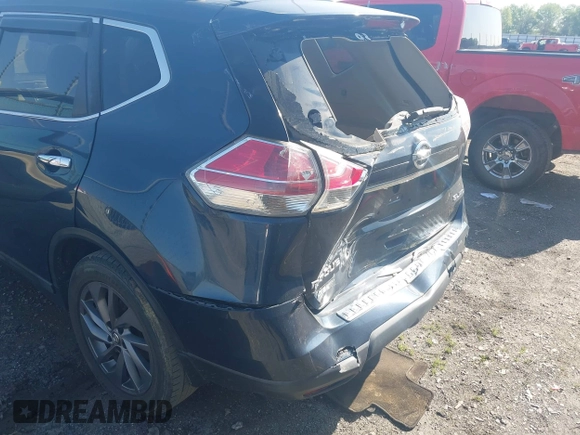2016 Nissan Rogue SL with VIN 5N1AT2MV7GC750383, listed as a IAAI auction lot 41977801 with 167,847 mi miles and . Bid and sale history available at DreamBid. Image 17.