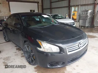 2014 Nissan Maxima S with VIN 1N4AA5AP9EC476138, listed as a IAAI auction lot 42732164 with 105,724 mi miles and . Bid and sale history available at DreamBid. Image 1.