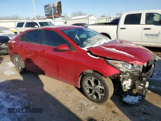 2021 Kia Forte FE with VIN 3KPF24AD4ME386979, listed as a Copart auction lot 45186315 with 49,224 mi miles and Salvage Title. Bid and sale history available at carsss.com. Image 4.