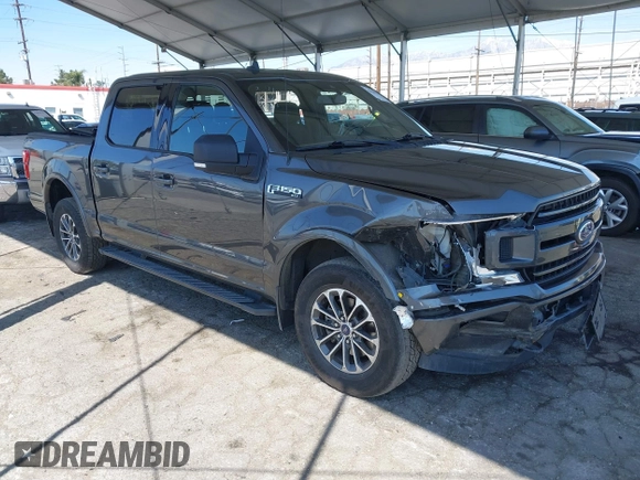 2019 Ford F-150 XL with VIN 1FTEW1E41KKC35889, listed as a IAAI auction lot 41828622 with Not Provided miles and . Bid and sale history available at DreamBid. Image 1.