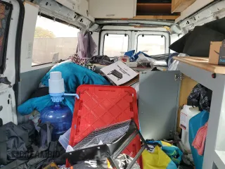 1995 Ford Econoline Wagon XL z VIN 1FBJS31H0SHB49053, wystawiony jako Copart lot #44952525 z przebiegiem Nie podano mil oraz Szkoda całkowita • Salvage title. Historia ofert i sprzedaży dostępna na DreamBid. Obrazek 10.