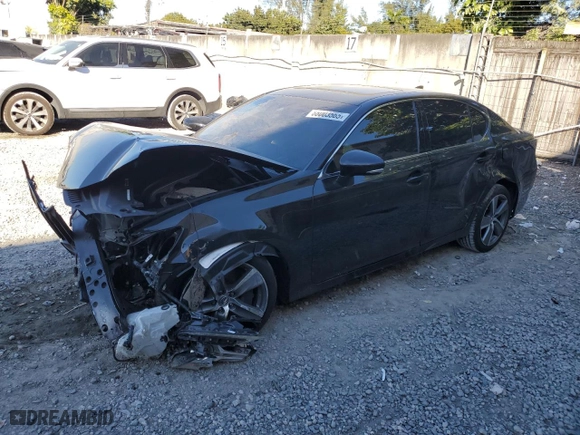 2017 Lexus GS with VIN JTHCZ1BL7HA004762, listed as a Copart auction lot 88003565 with NaN miles and Salvage Title. Bid and sale history available at carsss.com. Image 1.