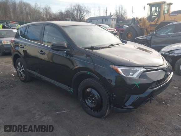 2018 Toyota RAV4 LE with VIN 2T3BFREVXJW711993, listed as a IAAI auction lot 41904430 with 190,191 mi miles. Bid and sale history available at carsss.com. Image 1.