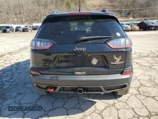 2021 Jeep Cherokee Trailhawk with VIN 1C4PJMBX6MD110109, listed as a Copart auction lot 45343445 with 93,124 mi miles and Salvage title. Bid and sale history available at DreamBid. Image 6.