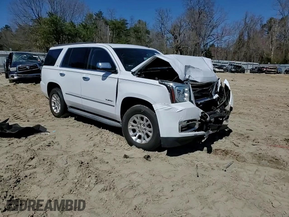 2015 GMC Yukon SLT with VIN 1GKS2BKC4FR143581, listed as a Copart auction lot 50591645 with 0 mi miles and Salvage Title. Bid and sale history available at carsss.com. Image 11.